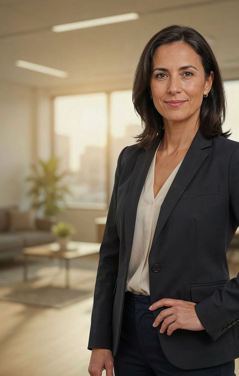 Mulher profissional em um ambiente de trabalho